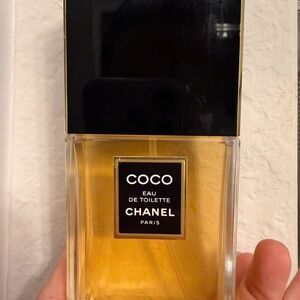 CHANEL Coco Eau de Toilette - Black and Gold Elegance